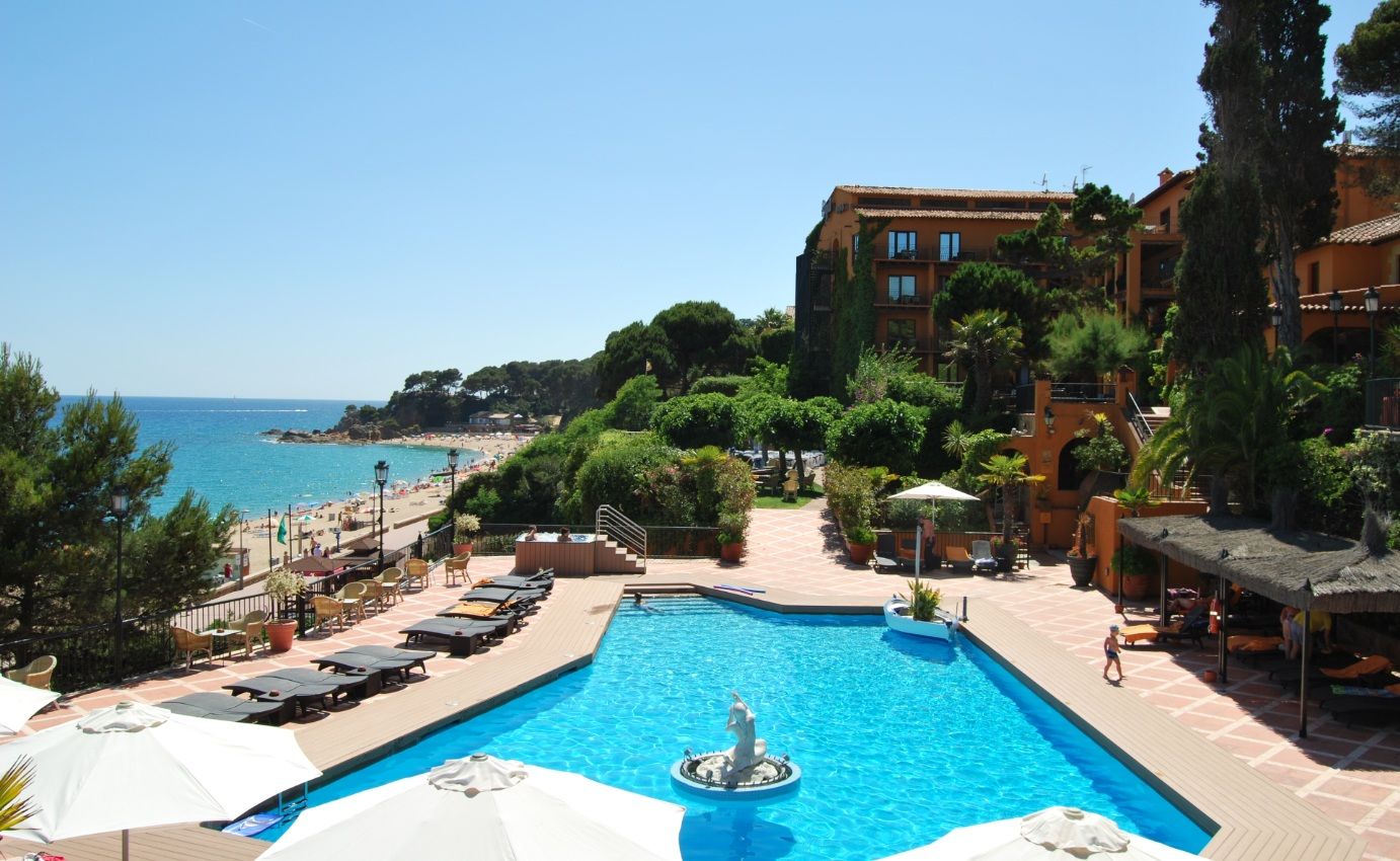 Rigat Park & Spa Hotel Lloret de Mar Exterior foto